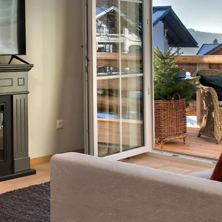 Mountain Oberjoch: Premium Wellness With Private Saunas In Allgäu Area Apartment